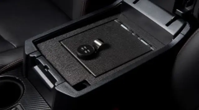 PT97289200TC - Interior: 2024 Toyota 4Runner - Console Safe - Black for Toyota: 4Runner Image