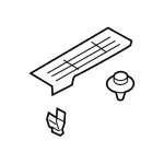 KB3Z2613228AA - Body: Rear Sill Plate for Ford Image