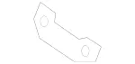 2316900014 - Trunk Lid: Holder for Mercedes-Benz Image
