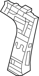 87651CM40A - Body: Seat Back Frame for INFINITI: G35 Image