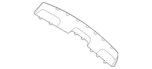 1678857500 - Attachment Parts: Bumper, Rear for Mercedes-Benz: GLE350, GLE450e, GLE580, GLS450, GLS580, GLS63 AMG Image image