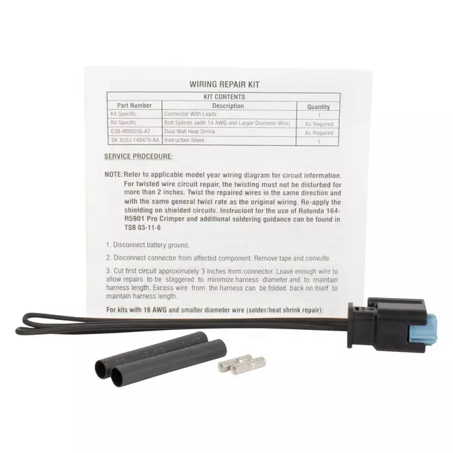 FU2Z14S411ZA - : Wire Assembly for Ford Image