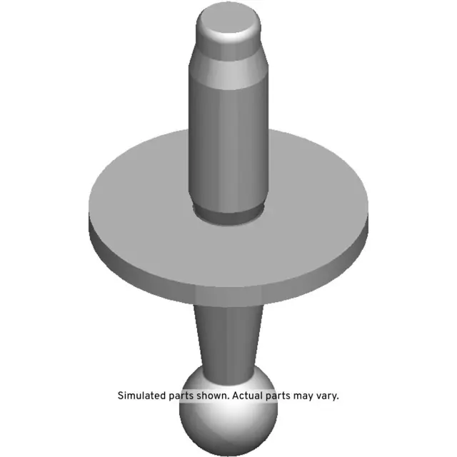 11546846 - Body: Lift Cylinder Ball Stud for Buick: Envision, Regal TourX | Cadillac: LYRIQ, SRX, XT4 | Chevrolet: Blazer, Equinox | GMC: Terrain Image