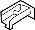 75521JU50A - Body: Rear Extension for INFINITI: G37, Q60 Image