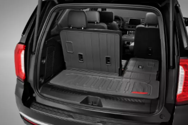 85539132 - : Cargo Area Integrated Liner With Gmc Logo for GM Image