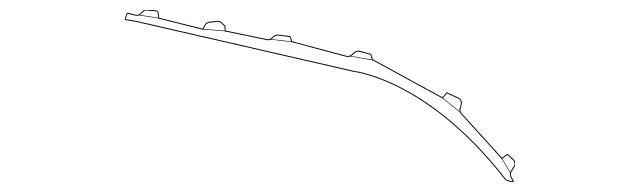 2138850105 - Attachment Parts: Trim Strip for Mercedes-Benz: E43 AMG, E53 AMG Image image