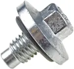 65450 - : Oil Drain Plug Pilot Point Inset Gasket M12-1.75, Head Size 14Mm for Dorman Image