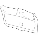 AT4Z7842906AA - Body: Lower Trim Panel for Ford: Edge | Lincoln: MKX Image