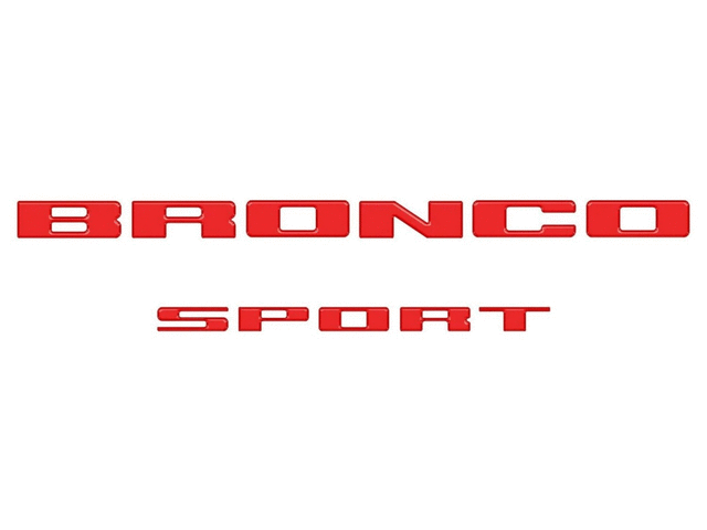 VN1PZ9942528BA - Exterior: Lift-Gate Lettering - Race Red for Ford: Bronco Sport Image
