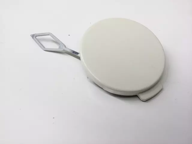 thumbnail image 2 of Front Bumper Tow Hook Cover Cap For VW Jetta MK6 2011-2014 – Primed ABS Plastic – 5C6807241 2 of 3