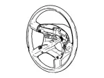 6L2Z3600AG - Steering: Steering Wheel for Ford: Explorer Sport Trac Image