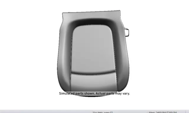 95464766 - Body: Cushion Cover for Chevrolet: Sonic Image