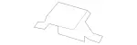 1718800305 - Attachment Parts: Cover for Mercedes-Benz: SLK280, SLK300 Image