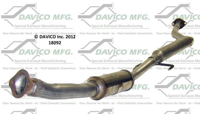 18092 - Exhaust: Direct Fit Catalytic Converter for DAVICO CONVERTERS Image
