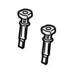 CV6Z54610A18AA - Body: Headrest Guide for Ford Image