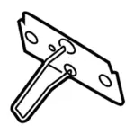 DA5Z5406064A - Body: Striker for Lincoln: MKS Image