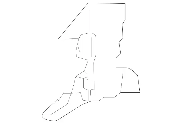 2196900238 - Covering and Lining: Support for Mercedes-Benz: CLS500, CLS55 AMG, CLS550, CLS63 AMG Image image