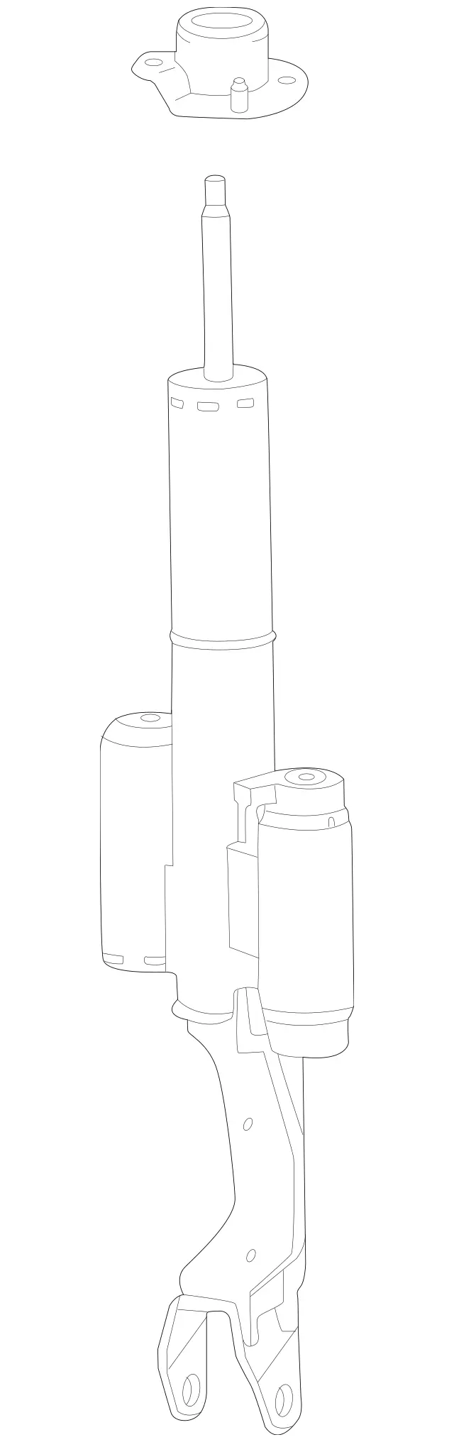 2063208200 - : Shock-Absorber Strut for Mercedes-Benz Image