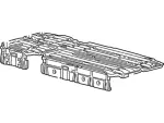 4C3Z26606A28BA - Body: Tray for Ford: F-250 Super Duty, F-350 Super Duty, F-450 Super Duty Image