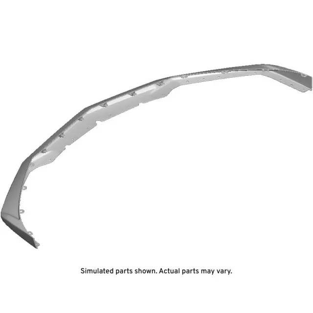 84176917 - : Black Meet Kettle Metallic Front End Spoiler for GM Image