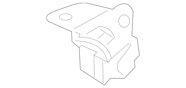 2308800164 - Attachment Parts: Retaining Hook for Mercedes-Benz: SL500, SL55 AMG, SL550, SL600, SL63 AMG, SL65 AMG Image image