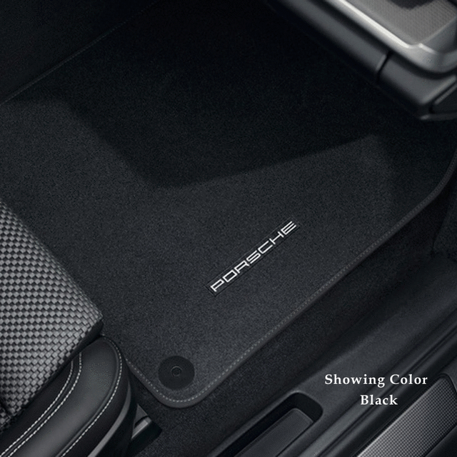 992864435BOS1 - Interior: Carpet Floor Mats With Nubuk Surround for Porsche: 911 Image