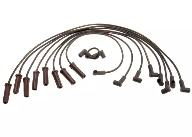 19171846 - : Spark Plug Wire Set for Chevrolet: C2500, C3500, C3500HD, G30, K2500 Pickup, K3500 Pickup, P30, Suburban C2500, Suburban K2500 | GMC: C2500 Pickup, C3500 Pickup, C3500HD, G3500, K2500 Pickup, K3500 Pickup, P3500, Suburban C2500, Suburban K2500 Image