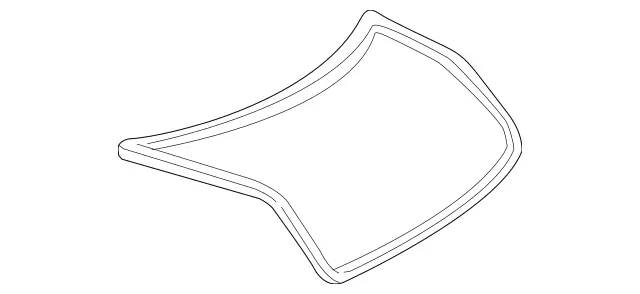 2197500298 - Trunk Lid: Seal for Mercedes-Benz: CLS500, CLS55 AMG, CLS550, CLS63 AMG Image image