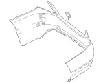 20588031479999 - : Exchange Trim, Bumper for Mercedes-Benz Image