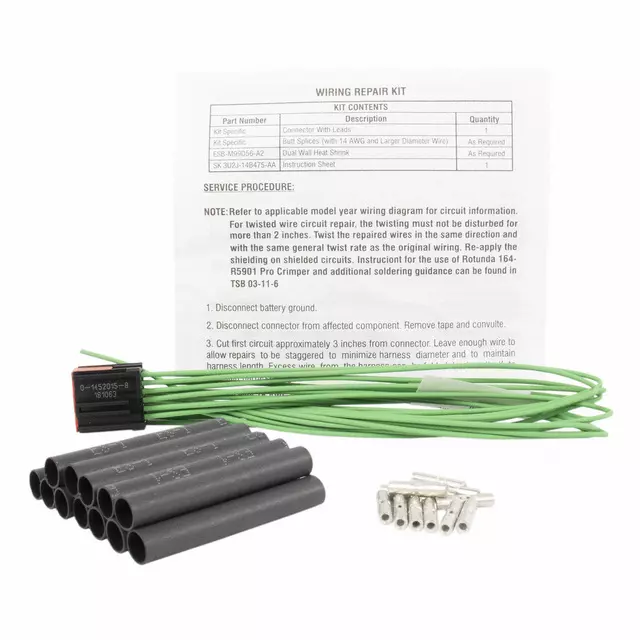 4U2Z14S411MC - : Wire Assembly for Ford Image