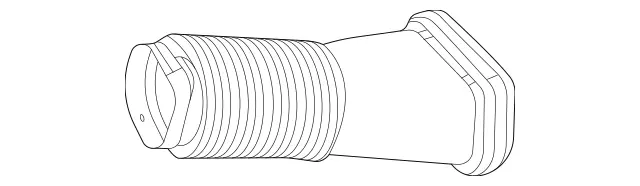 1770942800 - Chassis Sheet Metal/Air Intake: Raw Air Line for Mercedes-Benz: GLE580, GLS580 Image image