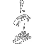 AA8Z7210AB - : Gear Shift Assembly for Ford: Flex Image