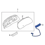 NL5Z7A110A - Body: Shift Indicator for Ford: Ranger Image