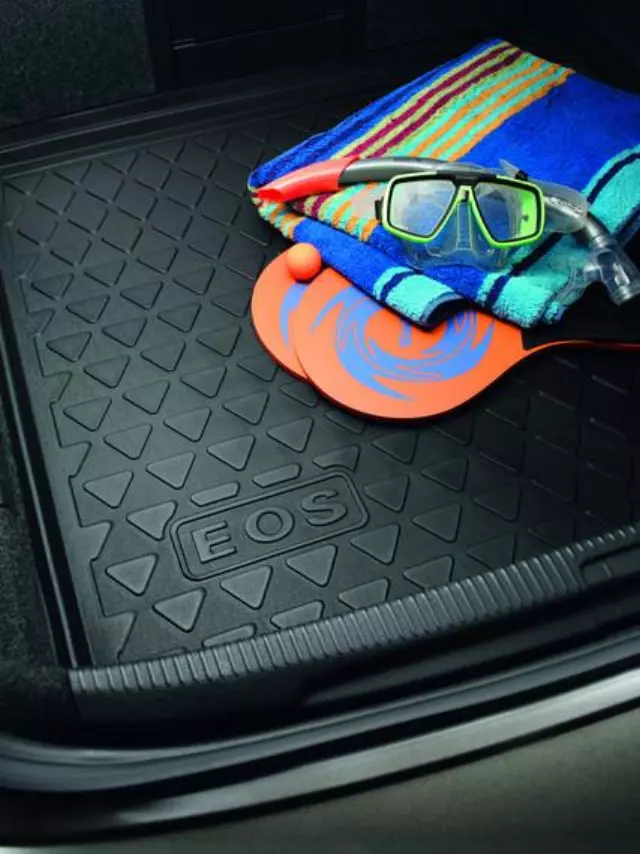 Trunk Liner - Eos Logo - Volkswagen (1Q0-061-180)