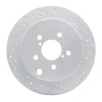 83013025R - : DFC Geoperformance Rotor - Drilled and Slotted for DYNAMIC FRICTION Image