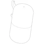 2213200015 - Springs, Suspension and Hydraulics: Pressure Reservoir for Mercedes-Benz Image