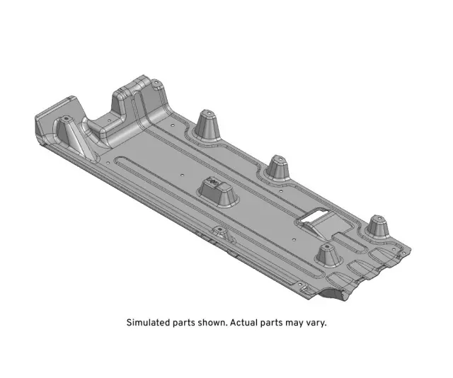 95468389 - : Driver Side Underbody Center Air Deflector for Chevrolet: Spark EV Image
