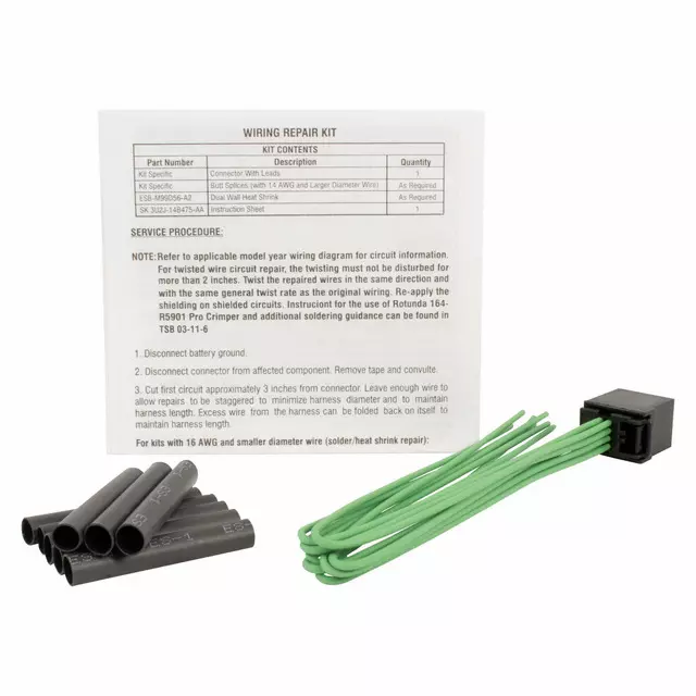 BU2Z14S411AGA - : Wire Assembly for Ford Image