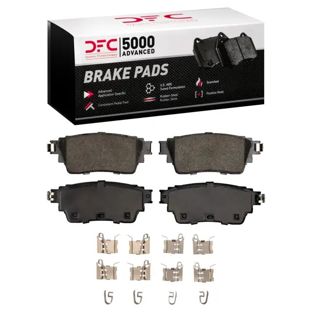 1551220002 - Brakes &amp; Brake Parts: Disc Brake Pad Set for DYNAMIC FRICTION Image