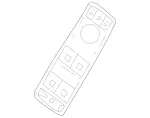 2129054007669107 - Body: Window Switch for Mercedes-Benz Image