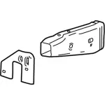 HL3Z5D058A - Body: Front Rail for Ford Image