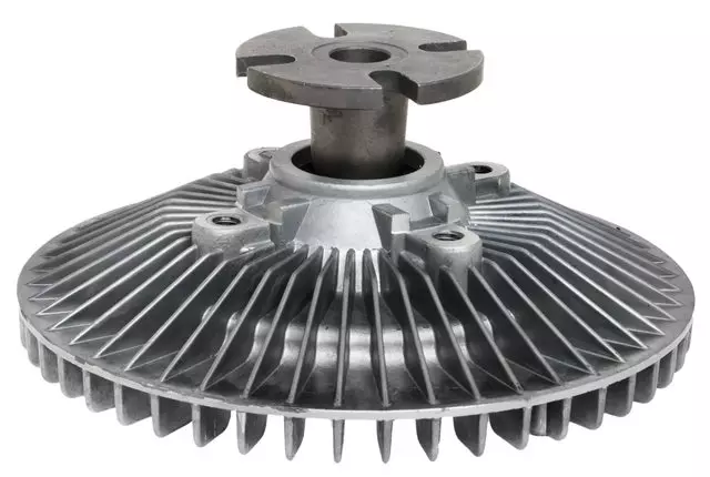 1580244 - Belts and Cooling: Engine Cooling Fan Clutch for Buick: Electra, LeSabre, Regal, Riviera | Cadillac: DeVille, Eldorado, Fleetwood, Seville | Chevrolet: Blazer, C/K Pickup, C1500, C2500, Camaro, Caprice, El Camino, G10, G20, G30, Impala, K1500 Pickup, K2500 Pickup, K5 Blazer, Monte Carlo, R10, R20, S10, S10 Blazer, Suburban C10, Suburban C20, Suburban K10, Suburban K20, Suburban R10, V10 | GMC: C1500 Pickup, C2500 Pickup, C3500 Pickup, Caballero, G1500, G2500, G3500, Jimmy, Jimmy S15, K1500 Pickup, K2500 Pickup, K3500 Pickup, R1500 Pickup, R2500 Pickup, S15, Suburban C1500, Suburban C2500, Suburban K1500, Suburban K2500, Suburban R1500, V1500 | Jeep: Grand Wagoneer, J10, J20 | Oldsmobile: 98, Custom Cruiser, Cutlass Calais, Cutlass Salon, Cutlass Supreme, Delta 88, Toronado | Pontiac: 6000, Bonneville, Firebird, Grand Prix, Parisienne, Phoenix, Safari Image
