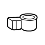 5L8Z7813562AAA - Body: Front Cup-holder for FORD Image