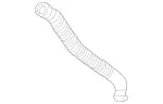 1708690217 - Windshield Washer, Emergency Equipmt: Piping for Mercedes-Benz: SLK230, SLK320 Image