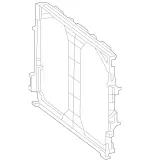 995050341 - : Mounting Frame for Mercedes-Benz Image