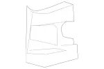 9066369760 - Body: Plate for Mercedes-Benz: Sprinter 2500, Sprinter 3500 Image