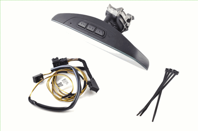 72548G - Interior: Enhanced Rear View Mirror With Homelink for Volkswagen: Jetta, Passat Image