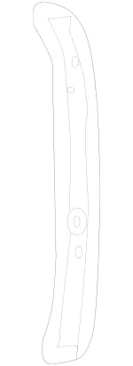 90681500367J69 - : Handle Trim for Mercedes-Benz Image