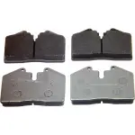 MX345 - : ThermoQuiet Front; Rear Disc Brake Pad Set Semi-Metallic for WAGNER BRAKE Image