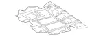 2135246500 - : Center Shield for Mercedes-Benz Image